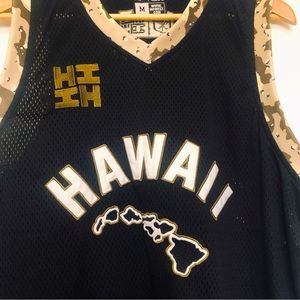 Hawaii’s Finest Mens Camo Jersey M Hawaiian Islands HI
